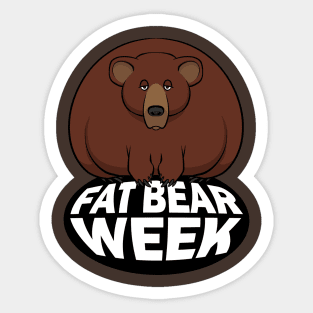 Fat Bear Week Sticker